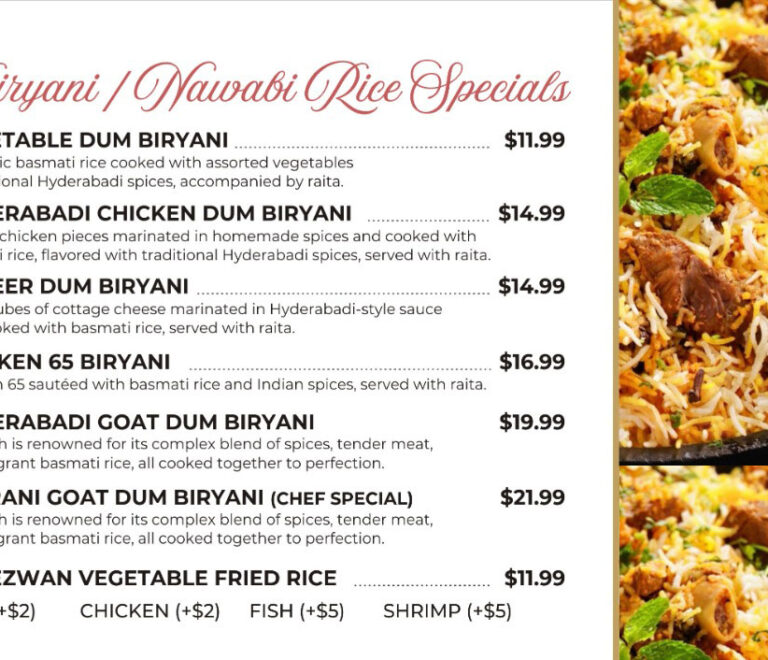 Biryani Nawabi Rice 
